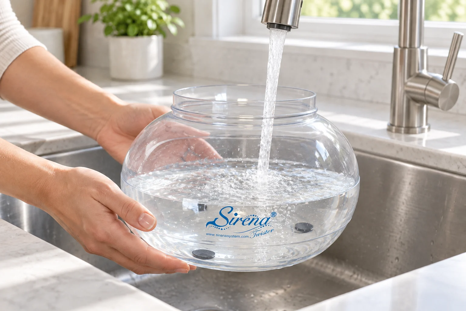 Start with tap water