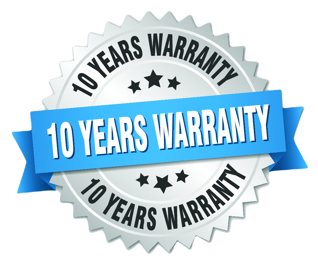 10-Year Warranty