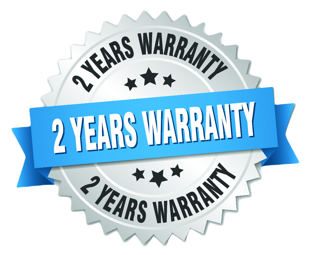 2-Year Warranty