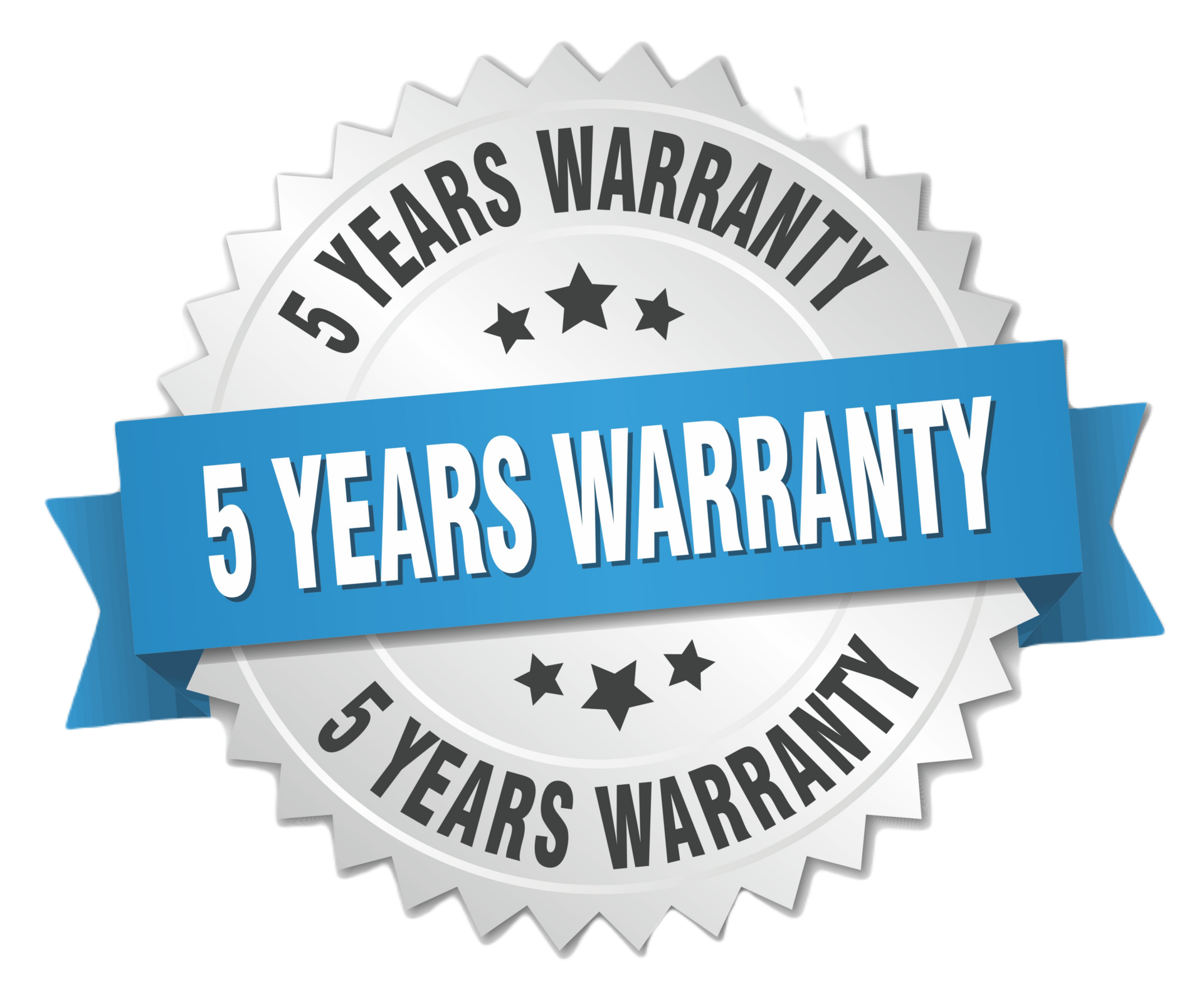 5-Year Warranty